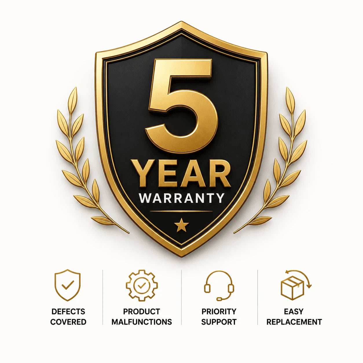 Add 5 Year Warranty